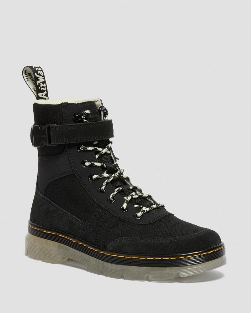 Men\'s Dr Martens Combs Tech Iced Casual Boots Black | AU 463KOR